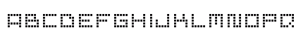 pixel point Regular Uppercase Preview