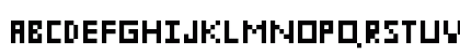 pixelmix micro Regular Uppercase Preview
