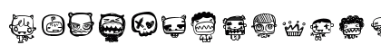 PixopopMonstalove Medium Uppercase Preview