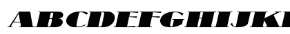 Plague Oblique Uppercase Preview