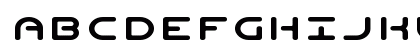 Planet N Expanded Uppercase Preview