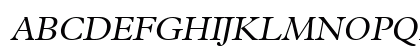 PlantExpLight Oblique Uppercase Preview