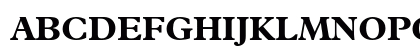 Plantin Bold Uppercase Preview