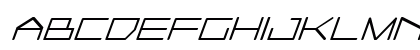 Player 1 Up Heavy Italic Heavy Uppercase Preview