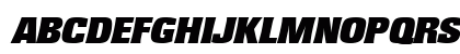Plenty Oblique Uppercase Preview