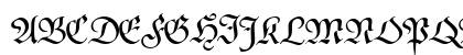 Poppl Fraktur CAT Regular Preview
