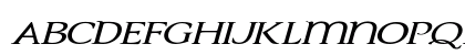 Porticulo Expanded Italic Preview