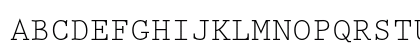 Prestige Elite Std Regular Uppercase Preview