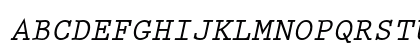 Prestige Elite Std Bold Slanted Uppercase Preview