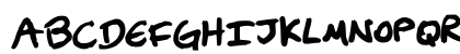 PrestonsWriting Medium Uppercase Preview