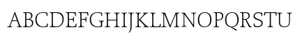 Proforma UltraLightSC Uppercase Preview
