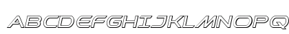 Promethean Outline Italic Outline Italic Preview
