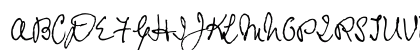 Prophecy Script Regular Uppercase Preview