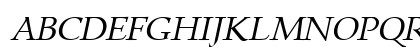 Prospero Italic Preview