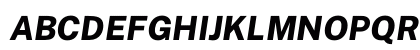 Public Sans ExtraBold Italic Preview
