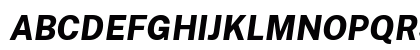 Public Sans ExtraBold Italic Preview