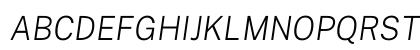 Public Sans ExtraLight Italic Preview