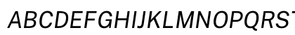 Public Sans Italic Preview