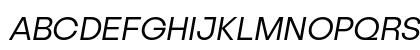 Publica Sans Light Italic Preview
