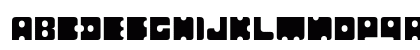 Punchout Regular Uppercase Preview