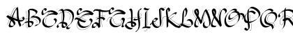 PW Gothic Style Medium Uppercase Preview