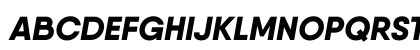 Qanelas ExtraBold Italic Preview