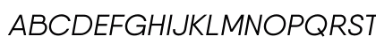 Qanelas Regular Italic Preview