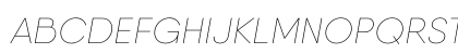 Qanelas Thin Italic Preview