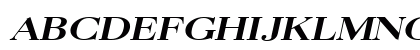 QuantasBroad Bold Italic Preview