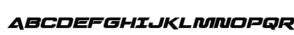 Quark Storm Italic Uppercase Preview