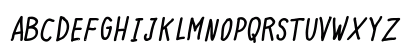 Quick Writing Bold Italic Preview