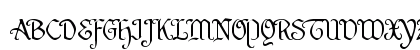 Quill Sword Light Uppercase Preview