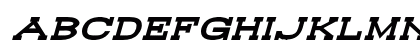 Range Rider Expanded Italic Preview