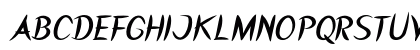 Rangoon Bold Italic Uppercase Preview