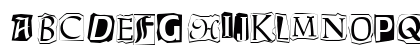 Ransom CutUpLetters Uppercase Preview