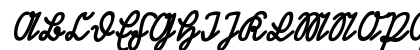 Rastenburg Schraeg U1SY Bold Uppercase Preview