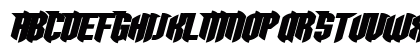 Razorclaw Bold Italic Preview