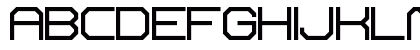 Reactor Sans Regular Uppercase Preview