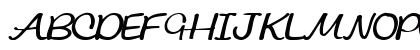 RebuffText Regular Uppercase Preview