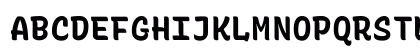 Rec Mono Casual Bold Uppercase Preview