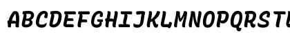 Rec Mono Duotone Bold Italic Uppercase Preview