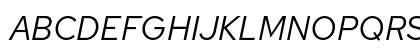 Red Hat Text Italic Uppercase Preview
