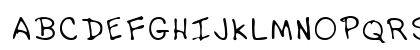 AustinsHand Regular Uppercase Preview