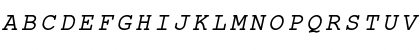 ER Kurier KOI8-R Italic Font