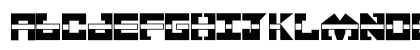 Demonized Regular Uppercase Preview