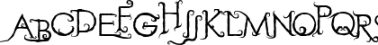 Retak Seribu Regular Uppercase Preview