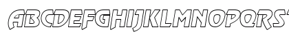 RevenueOutline Oblique Uppercase Preview