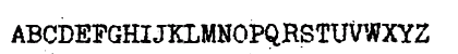 My Old Remington Regular Uppercase Preview