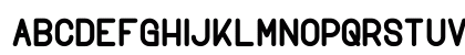 Rimini Regular Uppercase Preview
