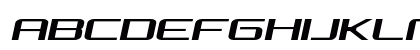 Rinfall Italic Uppercase Preview